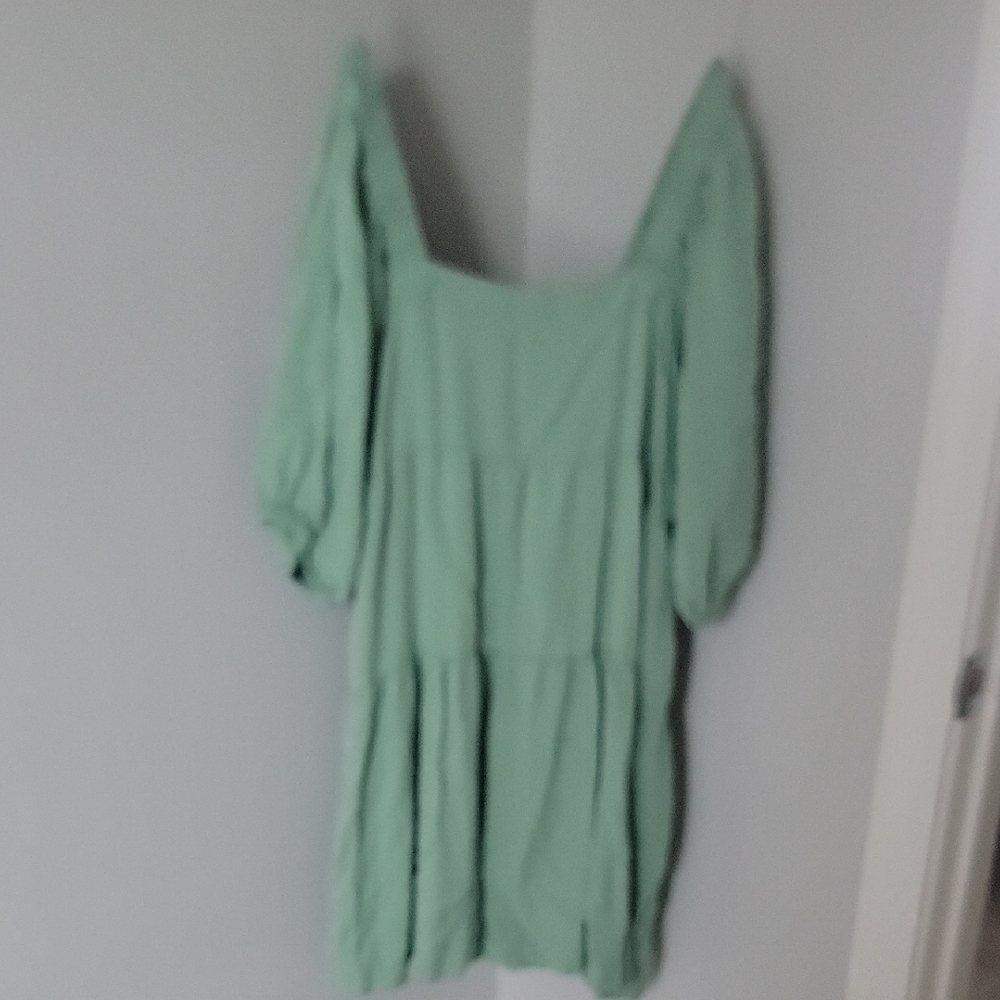 Shinestar Mint Green Dress